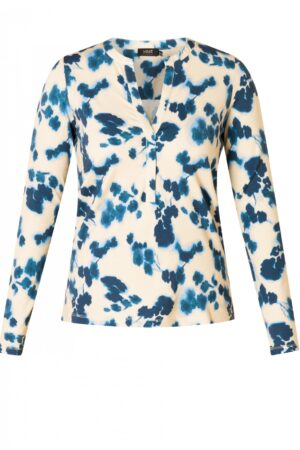 Wygodna MARKOWA BLUZKA DLA PUSZYSTEJ z tuszującym printem