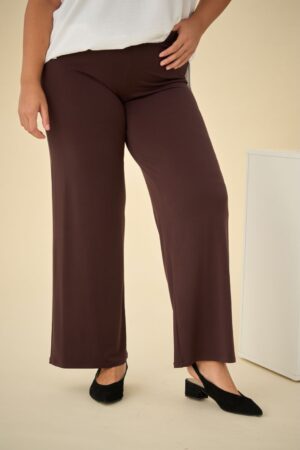 CIENKIE DAMSKIE LEJĄCE SPODNIE PLUS SIZE wsuwane na elastycznej gumie w dwóch kolorach