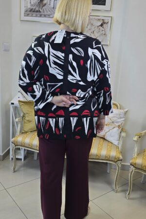 ORYGINALNA BLUZECZKA PLUS SIZE pięknie tuszująca fałdki