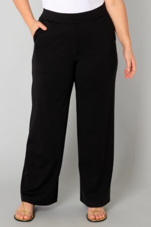 BOSKIE DAMSKIE SPODNIE PLUS SIZE z ekologicznego jedwabiu