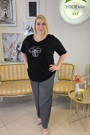 ELEGANCKIE PLISOWANE SPODNIE DAMSKIE DLA PUSZYSTEJ